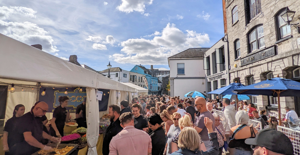 Crowds at Seafest